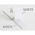 3M Hook & Loop™ SJ3572, white, hooks 25 mm x 45.7 m