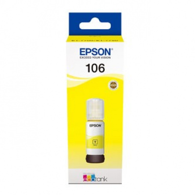 Epson 106 C13T00R340 yellow original ink cartridge