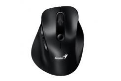Mouse wireless, Genius Ergo 9000S 31030038400, black, optical, 2400DPI