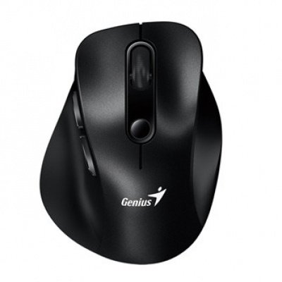 Mouse wireless, Genius Ergo 9000S 31030038400, black, optical, 2400DPI