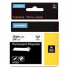 Dymo Rhino 18484, 19mm x 5,5m black text / white tape, original tape