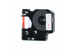 Dymo 53715, 24mm x 7m, red / white, compatible tape