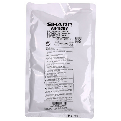 Sharp AR-208DV black original developer