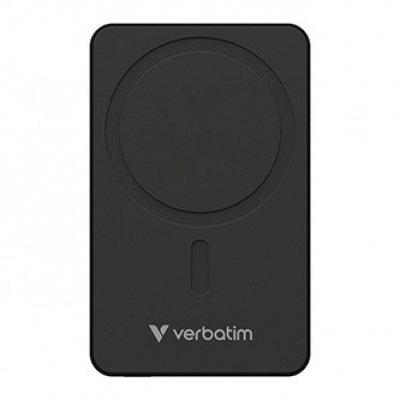 Verbatim 32225 power bank with wireless charging, 5V, 5000mAh, black