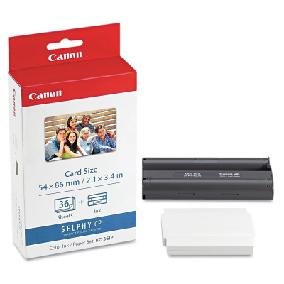 Canon 7739A001 KC-36IP, photo paper 86x54mm 36ks, glossy, white