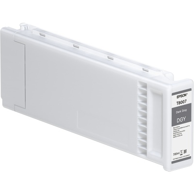 Epson T8007 C13T800700 dark gray original ink cartridge