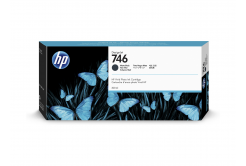 HP original ink cartridge P2V82A, HP 746, photo black, 300ml, HP HP DesignJet Z6, Z9+