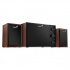 Genius SW-2.1 350 speakers, 2.1, 15W, brown-black, control panel, bass and treble control, 3.5 mm jack, 40Hz~20kHz