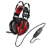 Genius HS-G710V, gaming headset with microphone, volume control, black/red, USB