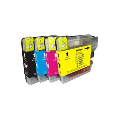 Brother LC-980/LC-985/LC-1100 multipack compatible inkjet cartridge