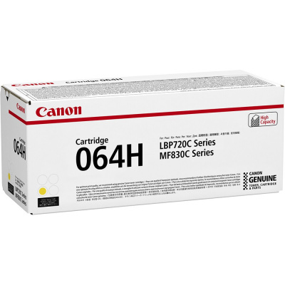 Canon 064HY 4936C002 yellow original toner