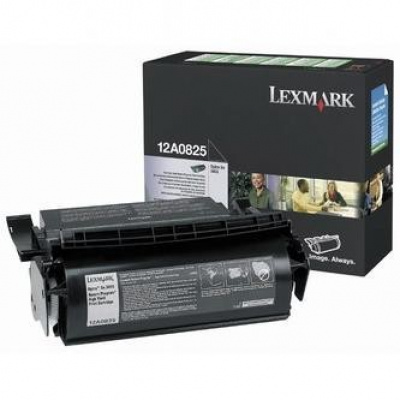 Lexmark 12A0825 black original toner