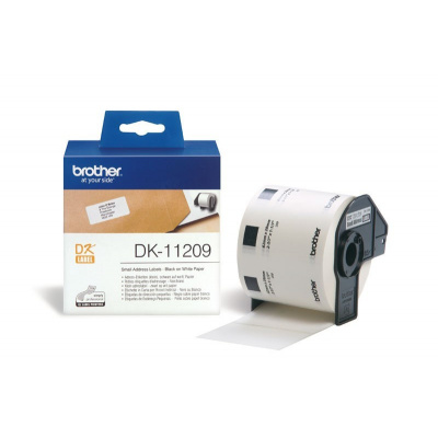 Brother DK-11209, 62mm x 29mm, paper roll, 800 labels