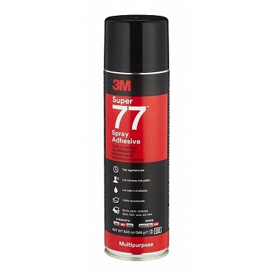 3M 77 Scotch-Weld™, multipurpose spray adhesive, 500 ml