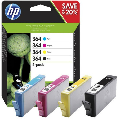 HP 364 N9J73AE cyan/magenta/yellow/black (cyan/magenta/yellow/black) original ink cartridge