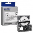 Epson LK-4WBA5 C53S654904 6mm x 9m, black text / white tape, original heat shrink