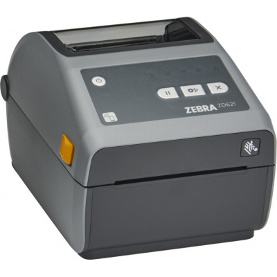Zebra ZD621d ZD6A043-D0EL02EZ DT, 12 dots/mm (300 dpi), label printer, RTC, USB, USB Host, RS232, BT, Ethernet, Wi-Fi, grey (Successor GC420t)