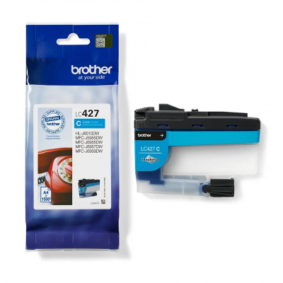 Brother LC-427C cyan original ink cartridge