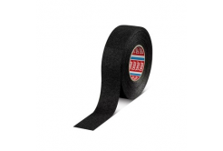 Tesa 51608, black fleece PET tape, 19 mm x 25 m, 96 rolls in a box