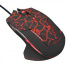 E-blue Mazer Pro Mouse, 2500 DPI, optical, 6 buttons, wired USB, black-red, gaming
