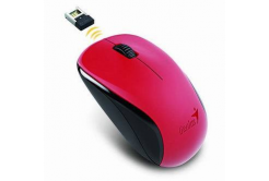 Genius Mouse NX-7000 31030016403, 1200DPI, 2.4 [GHz], optical, 3 buttons, wireless, red, Blue-Eye senzor