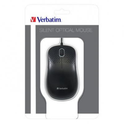 Verbatim 49024, Wired mouse, optical, black