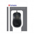Verbatim 49024, Wired mouse, optical, black