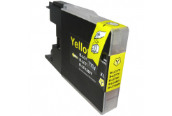 Brother LC-1240 / LC-1280 yellow compatible inkjet cartridge