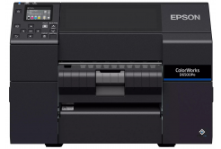 Epson ColorWorks D6500 (Pe) C31CL91202, color label printer, peeler, disp., USB, Ethernet, black