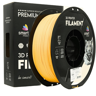 Smart Print FG-S219-E1, 3D filament, PETG Matte, 1,75mm, 1000g, Yellow