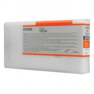 Epson C13T653A00 orange original ink cartridge