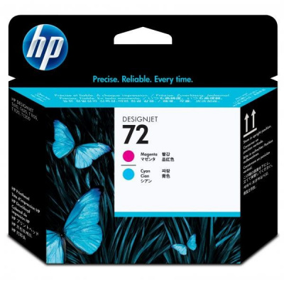 HP original print head C9383A, HP 72, magenta/cyan, HP Designjet T1100, T770
