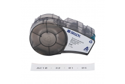 Brady M21-750-414 / 151516, 19.05 mm x 3.048 m, Polyester, black text / white tape