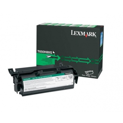 Lexmark T650H80G black original toner