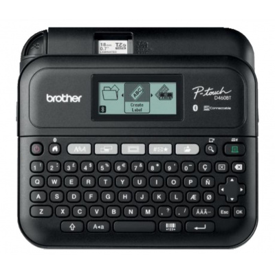 Brother PT-D460BTVP PTD460BTVPYJ1 label maker with case