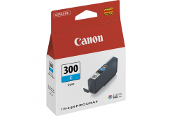 Canon PFI300C 4194C001 cyan original ink cartridge