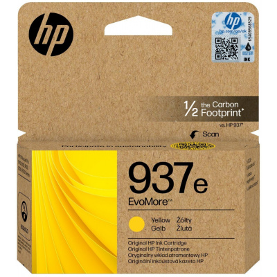 HP 937e 4S6W8NE EvoMore yellow original ink cartridge