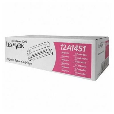 Lexmark 12A1451 magenta original toner