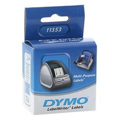 Dymo 11353, S0722530, 25mm x 13mm, white multifunctional paper labels