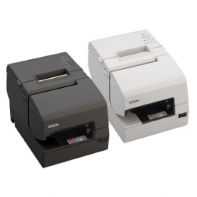EPSON hybridní pokladní tiskárna TM-H6000V C31CG62204P1, black, RS232, USB, LAN + zdroj