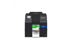 Epson ColorWorks C6000Ae C31CH76102, color label printer, cutter, disp., USB, Ethernet, black
