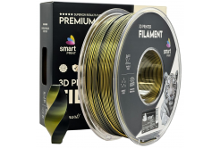 Smart Print FG-S98-E1, 3D filament, PLA Silk, 1,75mm, 1000g, Dual Color, Black, Gold
