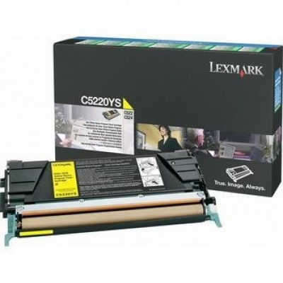 Lexmark C5220YS yellow original toner