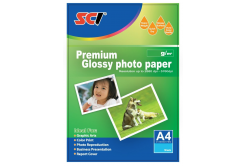 SCI GPP-180 Glossy Inkjet Photo Paper, 180g, A4, 20 sheets, glossy photo paper