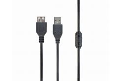 Cable CABLEXPERT CCF-USB2-AMAF-10 USB A-A 3m 2.0 HQ extension cable with ferrite core