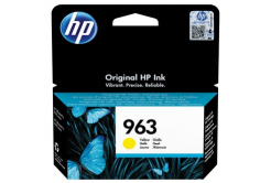 HP original ink cartridge 3JA25AE#301, HP 963, yellow, blistr, 700 pages, 10.77ml, HP Officejet Pro 9010, 9012, 9014, 9015, 9016, 9019/P