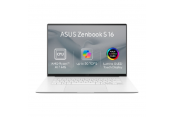 ASUS Zenbook S16 OLED/UM5606GA-OLED532W/AI7-445/16"/2880x1800/T/16GB/1TB/AMD int/W11H/White/2R