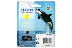 Epson T7604 C13T76044010 yellow original ink cartridge