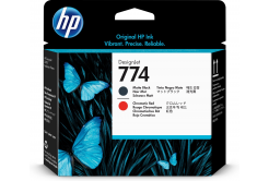HP original print head P2V97A, HP 774, matte black/chromatic red, 1 pcs HP DesignJet Z6810