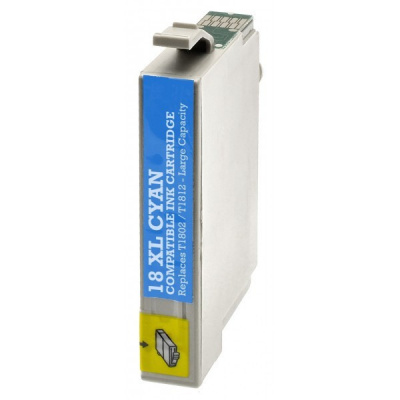 Epson T1812 XL cyan compatible inkjet cartridge